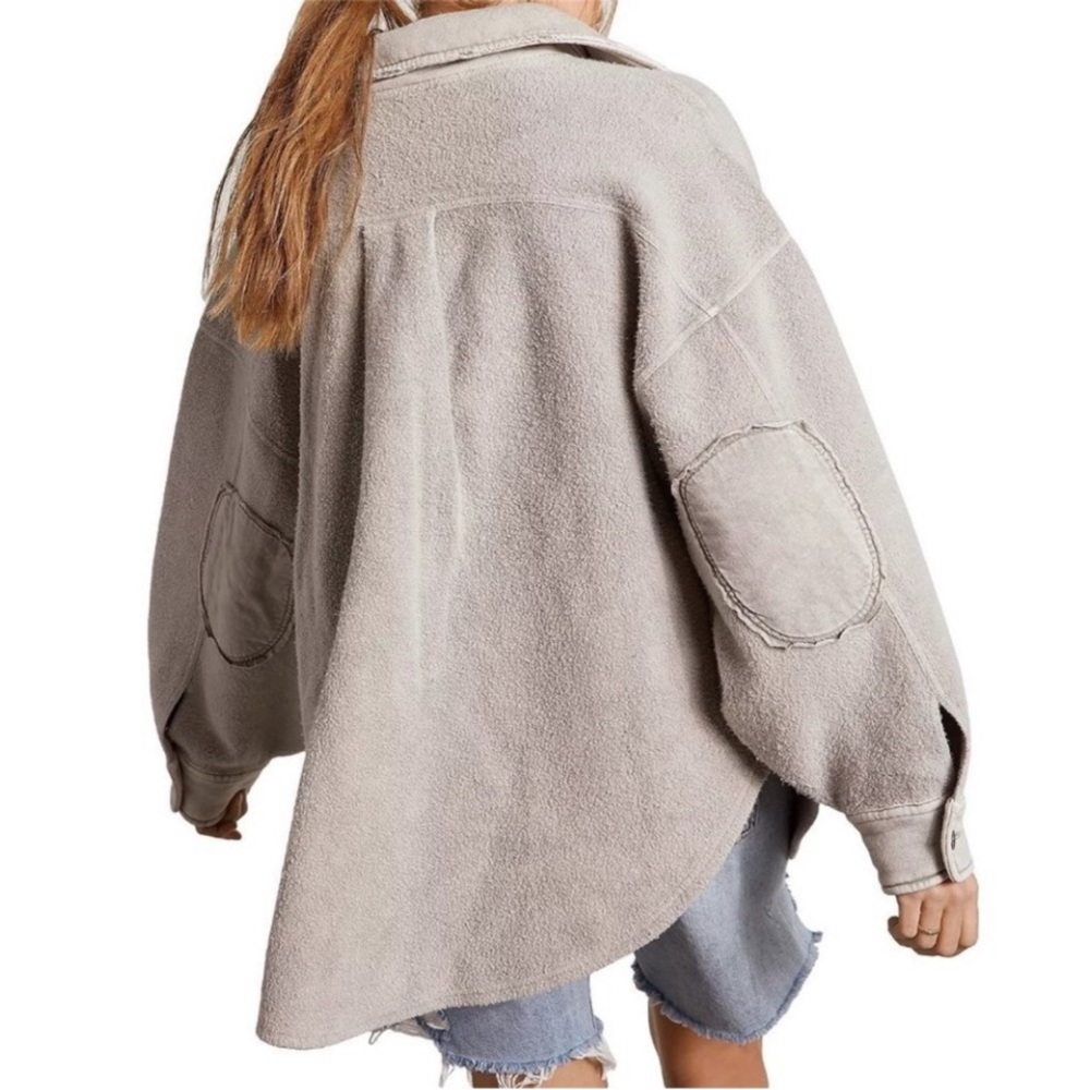 Free People Ruby Button Down Jacket Shacket - image 4